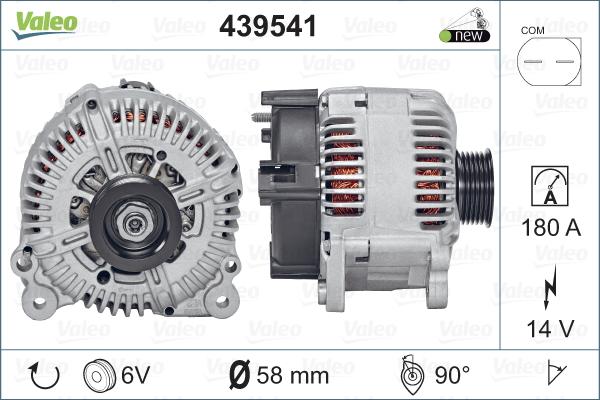 Valeo 439541 - Alternatore autozon.pro