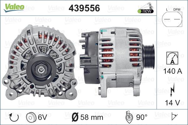 Valeo 439556 - Alternatore autozon.pro