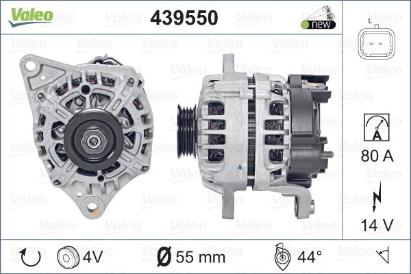 Valeo 439550 - Alternatore autozon.pro