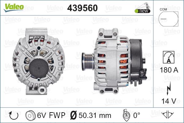 Valeo 439560 - Alternatore autozon.pro