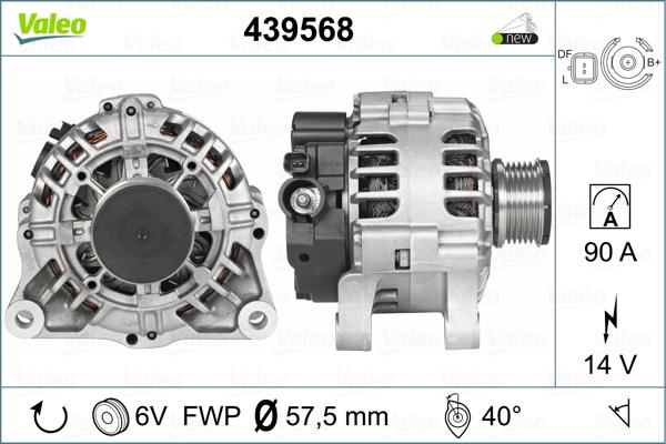 Valeo 439568 - Alternatore autozon.pro