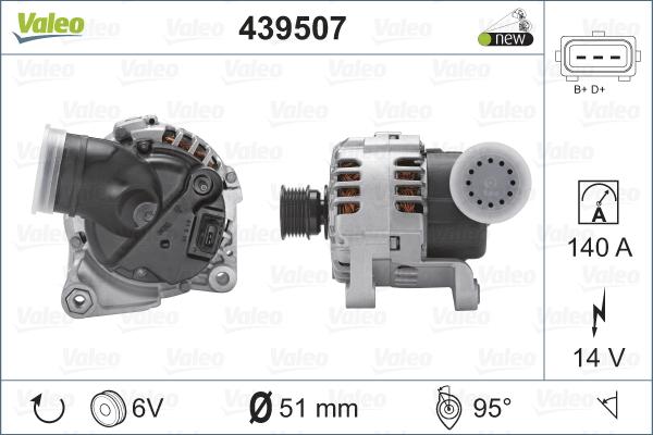 Valeo 439507 - Alternatore autozon.pro