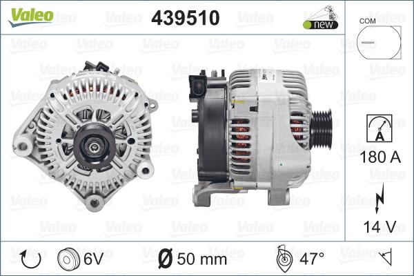 Valeo 439510 - Alternatore autozon.pro