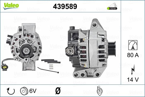 Valeo 439589 - Alternatore autozon.pro