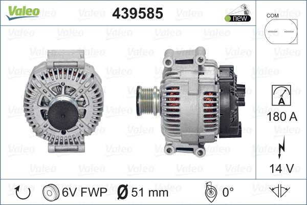 Valeo 439585 - Alternatore autozon.pro