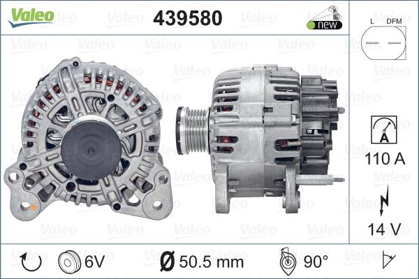 Valeo 439580 - Alternatore autozon.pro