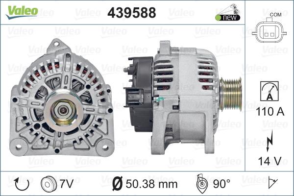 Valeo 439588 - Alternatore autozon.pro