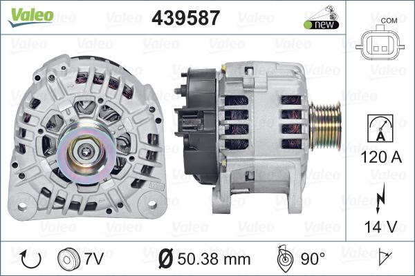 Valeo 439587 - Alternatore autozon.pro