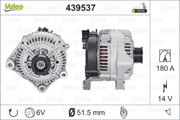 Valeo 439537 - Alternatore autozon.pro