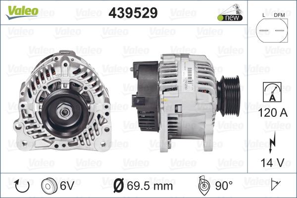 Valeo 439529 - Alternatore autozon.pro