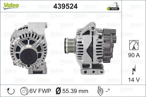 Valeo 439524 - Alternatore autozon.pro