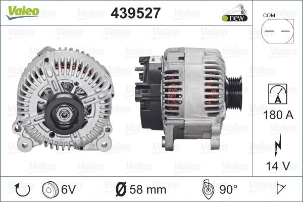 Valeo 439527 - Alternatore autozon.pro