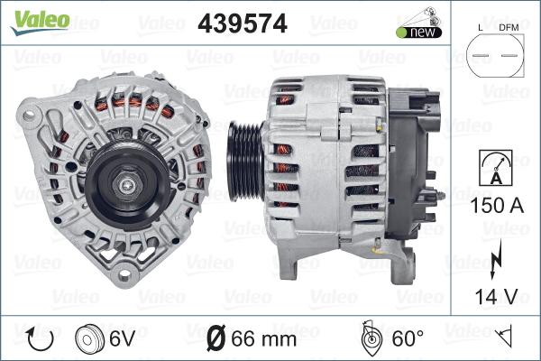 Valeo 439574 - Alternatore autozon.pro