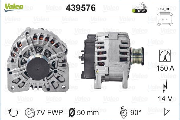 Valeo 439576 - Alternatore autozon.pro