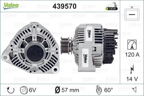 Valeo 439570 - Alternatore autozon.pro