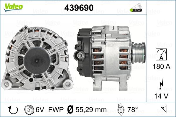 Valeo 439690 - Alternatore autozon.pro