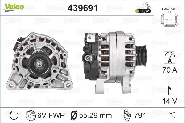 Valeo 439691 - Alternatore autozon.pro