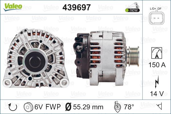 Valeo 439697 - Alternatore autozon.pro