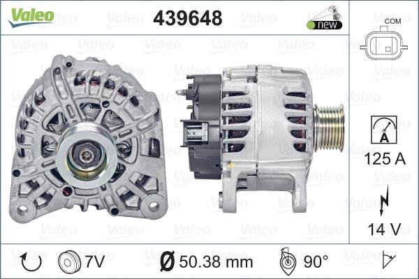 Valeo 439648 - Alternatore autozon.pro