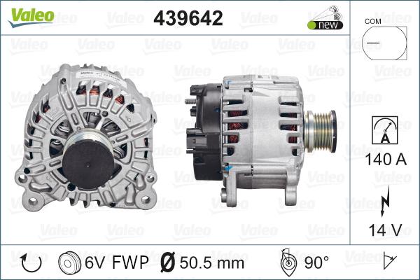 Valeo 439642 - Alternatore autozon.pro