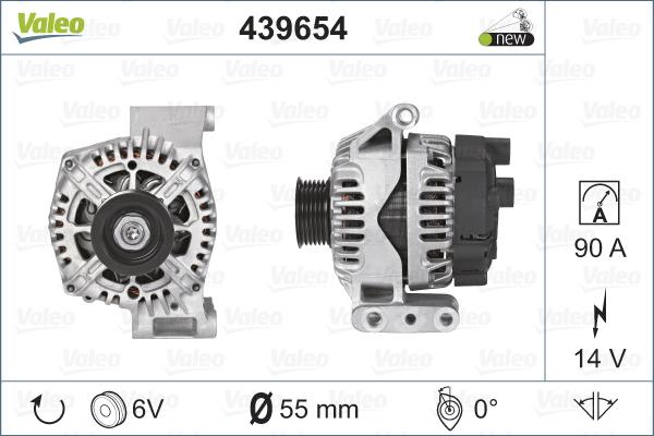 Valeo 439654 - Alternatore autozon.pro