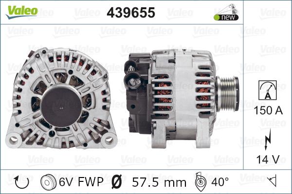 Valeo 439655 - Alternatore autozon.pro