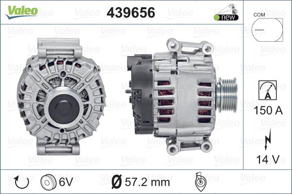 Valeo 439656 - Alternatore autozon.pro