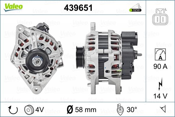 Valeo 439651 - Alternatore autozon.pro