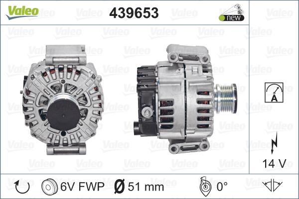 Valeo 439653 - Alternatore autozon.pro