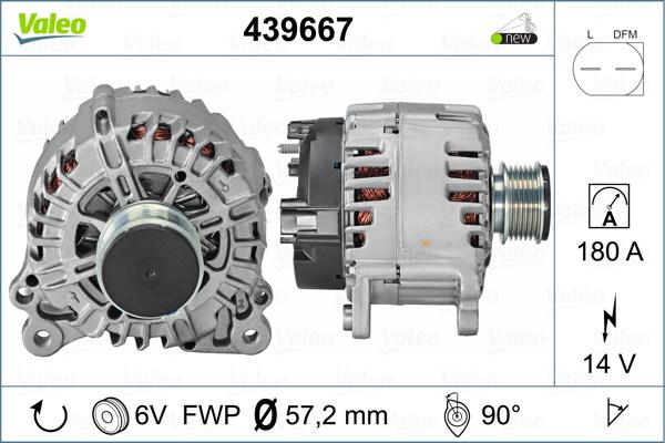 Valeo 439667 - Alternatore autozon.pro