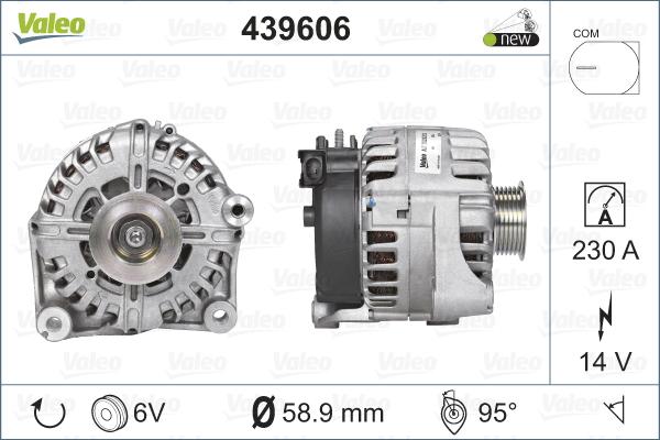 Valeo 439606 - Alternatore autozon.pro