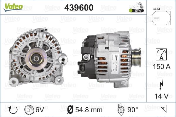 Valeo 439600 - Alternatore autozon.pro