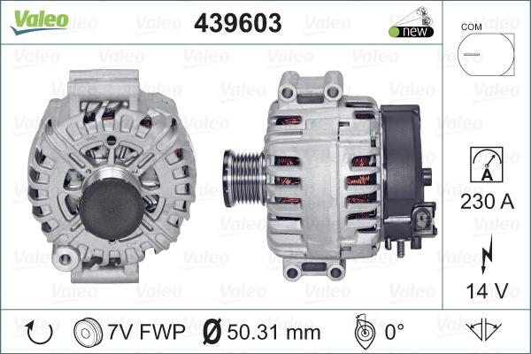 Valeo 439603 - Alternatore autozon.pro