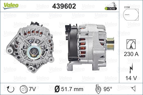 Valeo 439602 - Alternatore autozon.pro