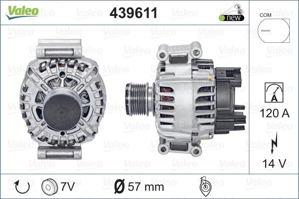 Valeo 439611 - Alternatore autozon.pro