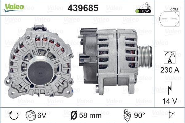 Valeo 439685 - Alternatore autozon.pro