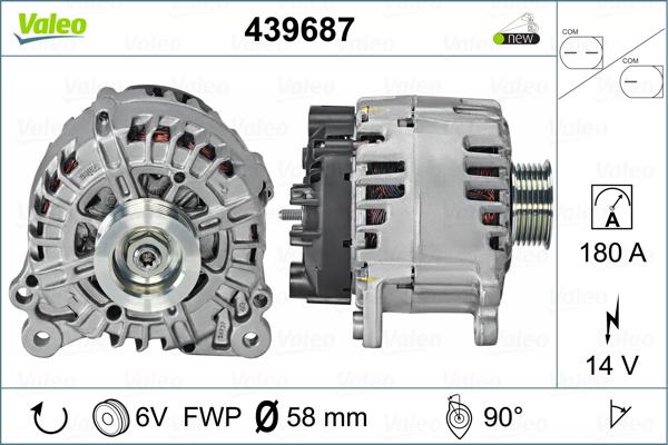 Valeo 439687 - Alternatore autozon.pro