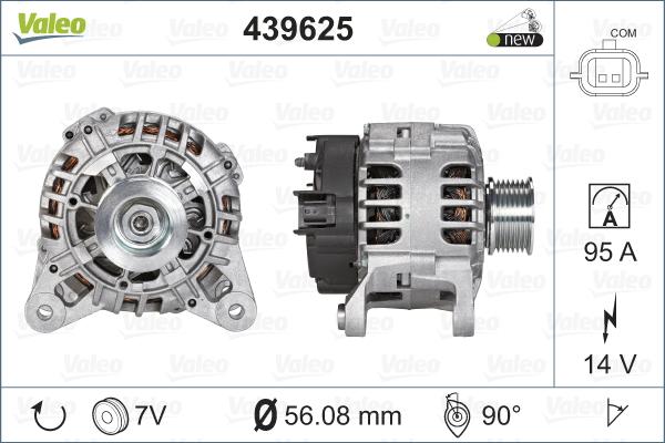 Valeo 439625 - Alternatore autozon.pro