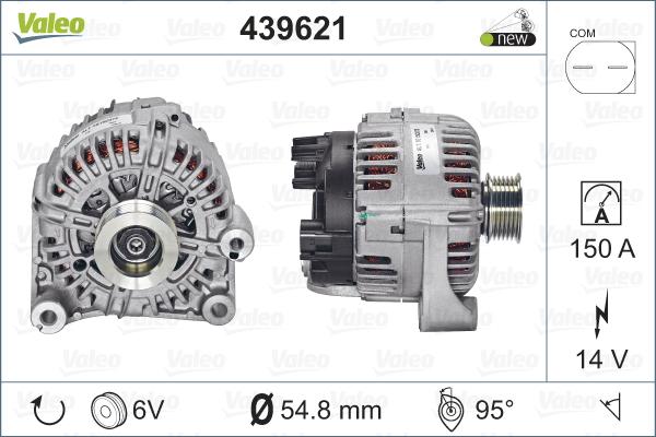 Valeo 439621 - Alternatore autozon.pro