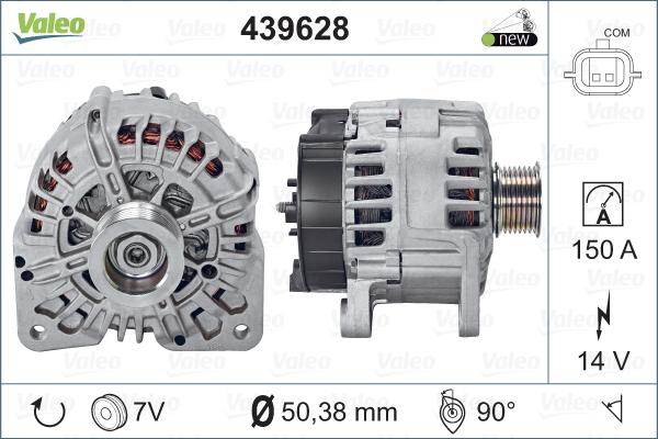 Valeo 439628 - Alternatore autozon.pro