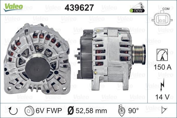 Valeo 439627 - Alternatore autozon.pro