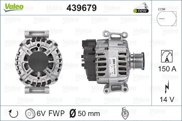 Valeo 439679 - Alternatore autozon.pro