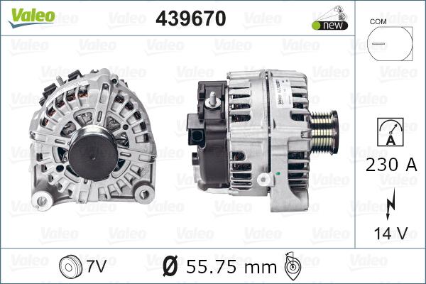 Valeo 439670 - Alternatore autozon.pro