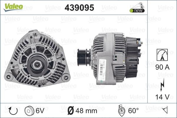 Valeo 439095 - Alternatore autozon.pro