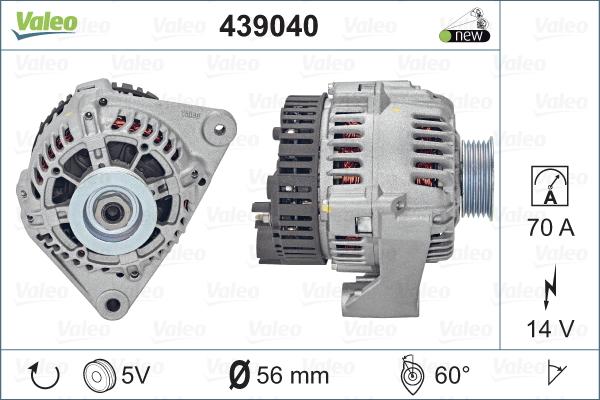 Valeo 439040 - Alternatore autozon.pro