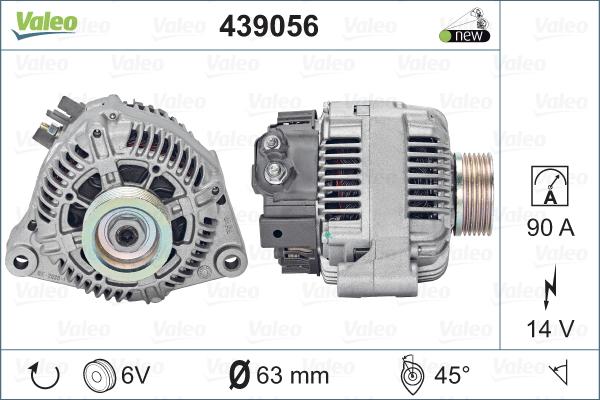 Valeo 439056 - Alternatore autozon.pro