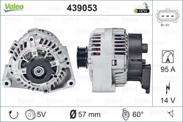 Valeo 439053 - Alternatore autozon.pro