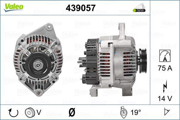 Valeo 439057 - Alternatore autozon.pro