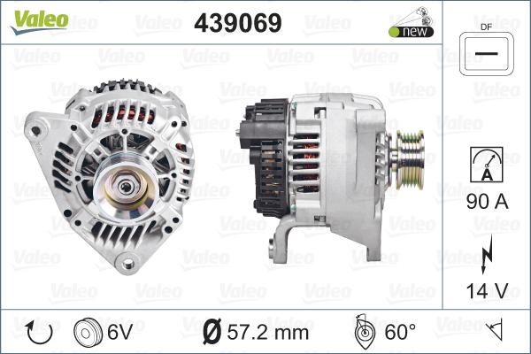 Valeo 439069 - Alternatore autozon.pro