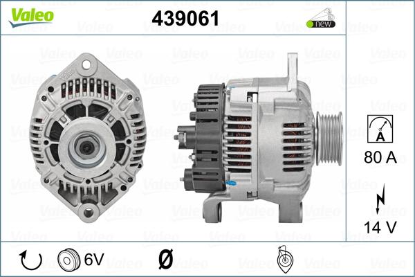 Valeo 439061 - Alternatore autozon.pro